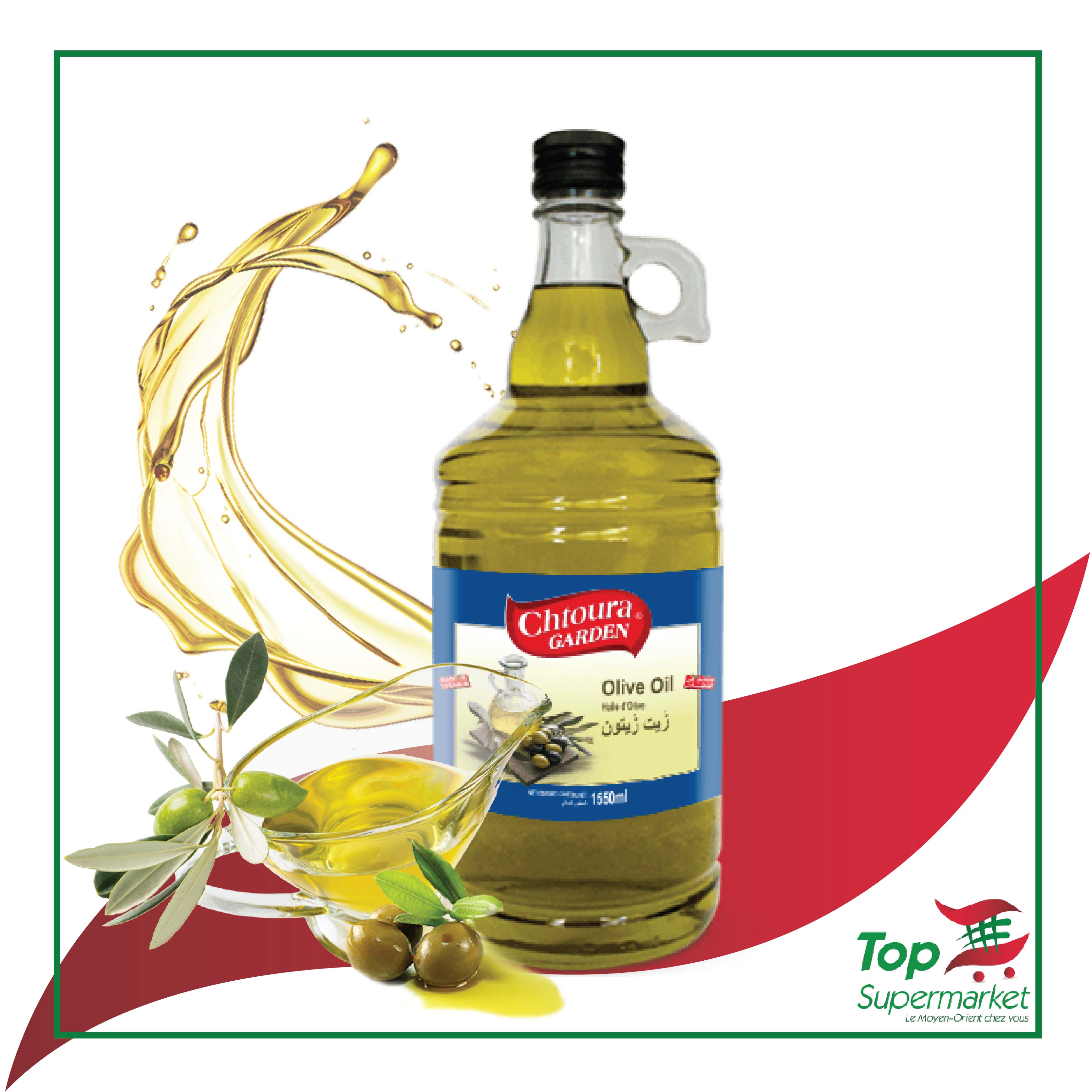Chtoura Garden Olive Oil (Glas) 1,55L